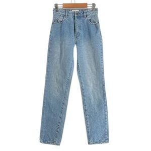 Rolla's Dusters high rise slim Light Blue Denim Jeans sz 25
